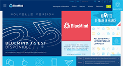 Desktop Screenshot of bluemind.net