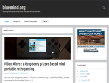 Tablet Screenshot of bluemind.org